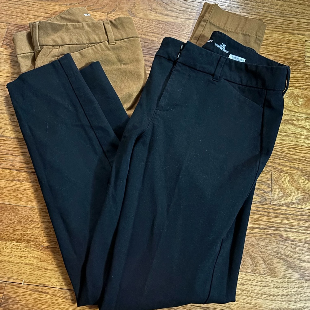 Lot of 2 - Both Old Navy High Waisted Pixie Pants Size 2